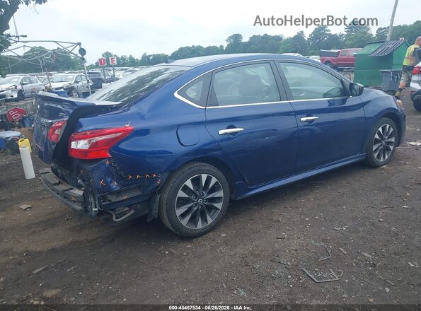 3N1AB7AP3GY314747 2016 NISSAN SENTRA Синий Задняя правая четверть