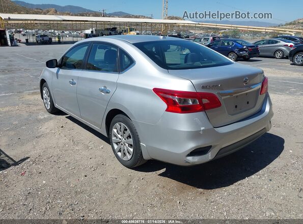 3N1AB7AP3GY314862 2016 NISSAN SENTRA Silver Задня ліва чверть