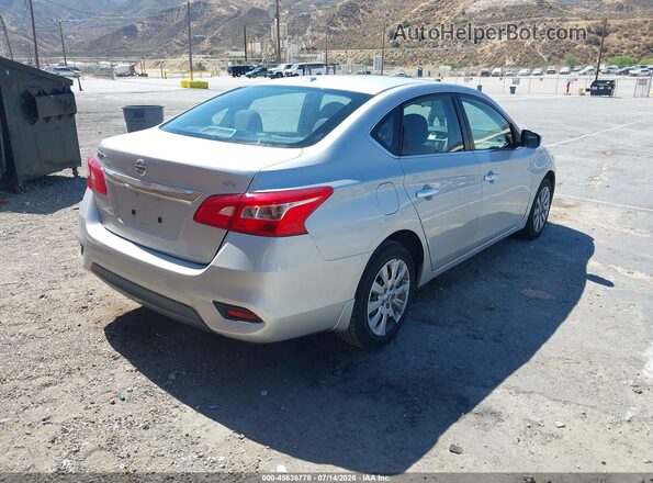 3N1AB7AP3GY314862 2016 NISSAN SENTRA Silver Задня права чверть