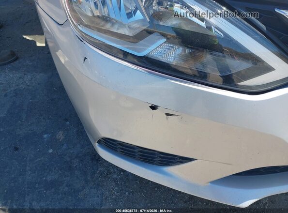 3N1AB7AP3GY314862 2016 NISSAN SENTRA Silver Вид задньої частини салону
