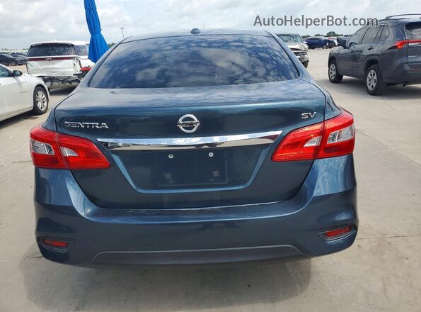3N1AB7AP3GY317051 2016 NISSAN SENTRA Blue Vista trasera