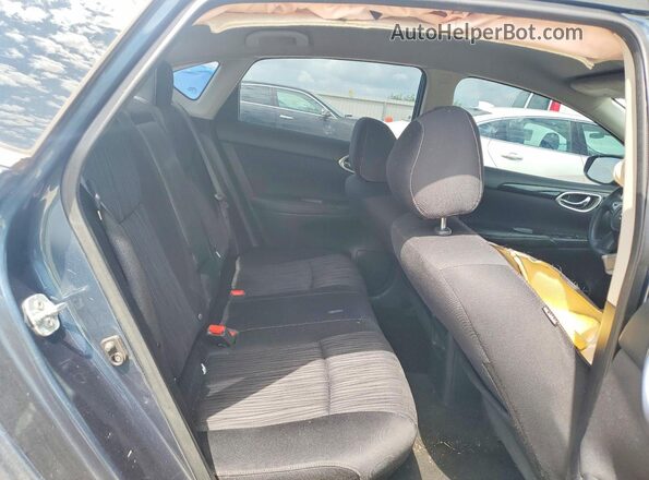 3N1AB7AP3GY317051 2016 NISSAN SENTRA Blue Vista de los asientos traseros