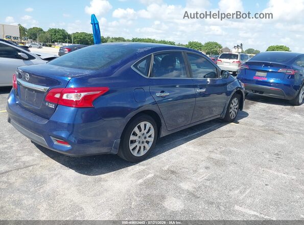 3N1AB7AP3GY318605 2016 NISSAN SENTRA Blue Հետևի աջ