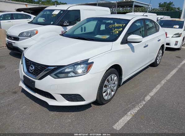 3N1AB7AP3GY319799 2016 NISSAN SENTRA White Front left