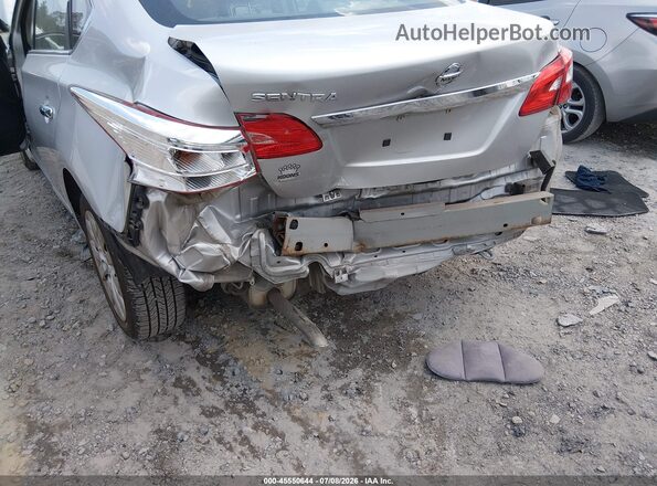 3N1AB7AP3GY320192 2016 NISSAN SENTRA Silver Դիմացի տեսք