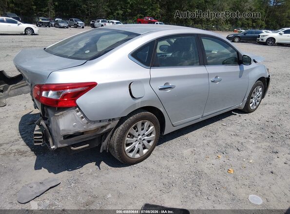 3N1AB7AP3GY320192 2016 NISSAN SENTRA Silver Հետևի աջ