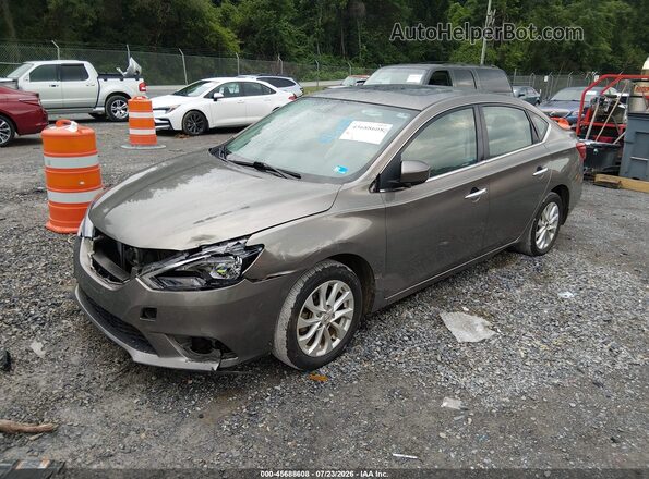 3N1AB7AP3GY320838 2016 NISSAN SENTRA Gray Front left