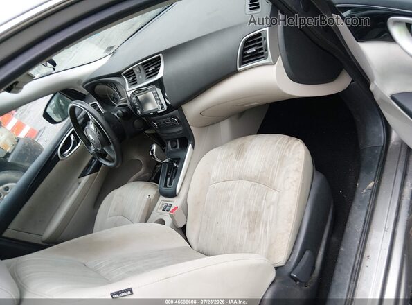 3N1AB7AP3GY320838 2016 NISSAN SENTRA Gray Front interior view
