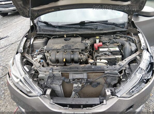 3N1AB7AP3GY320838 2016 NISSAN SENTRA Gray Rear view