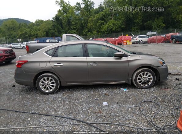 3N1AB7AP3GY320838 2016 NISSAN SENTRA Gray Rear interior view