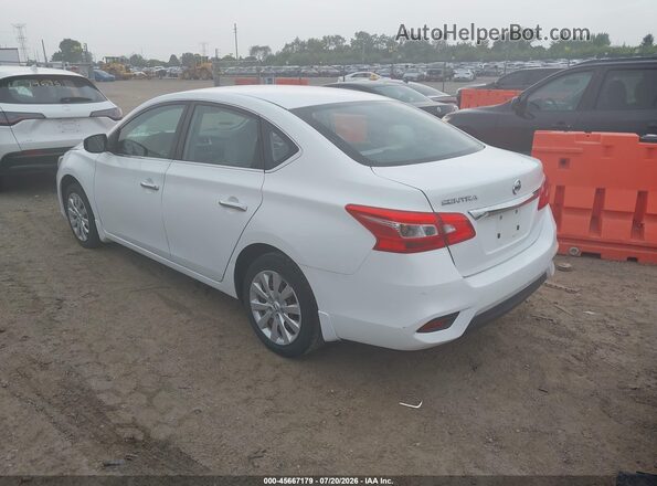 3N1AB7AP3GY324601 2016 NISSAN SENTRA White Задня ліва чверть