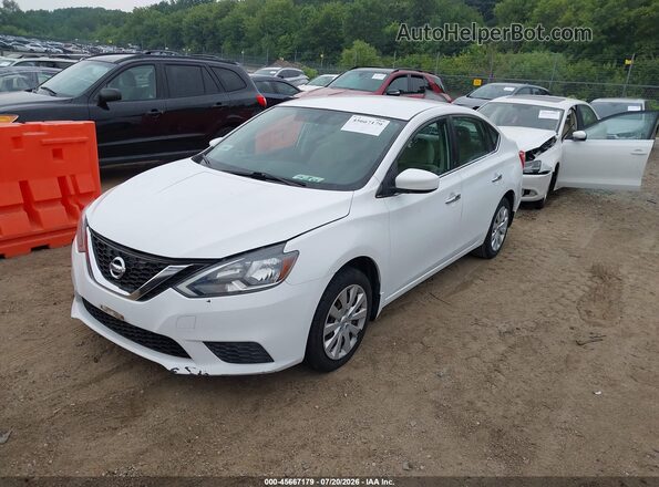 3N1AB7AP3GY324601 2016 NISSAN SENTRA White Передня ліва чверть