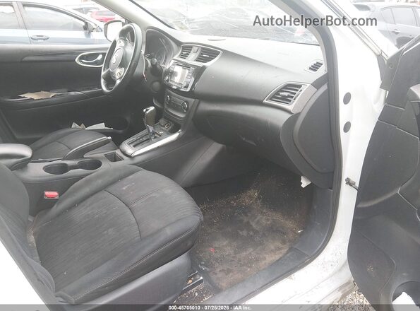 3N1AB7AP3HL656407 2017 NISSAN SENTRA White Front interior view