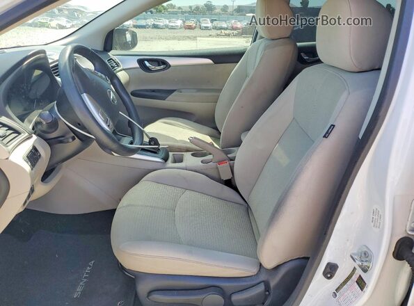 3N1AB7AP3HY219705 2017 NISSAN SENTRA White Սալոնի դիմացի տեսք