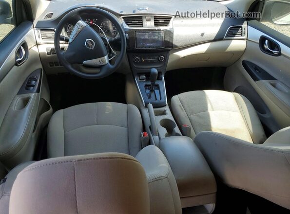 3N1AB7AP3HY219705 2017 NISSAN SENTRA White Առջևի վահանակի տեսք