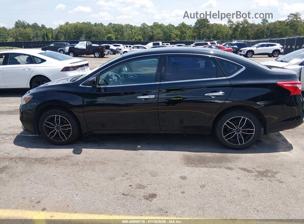 3N1AB7AP3HY234642 2017 NISSAN SENTRA Черный Панорамный вид салона 360°