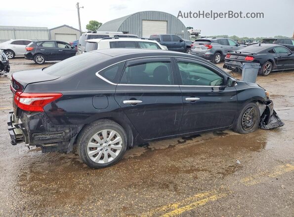 3N1AB7AP3HY255667 2017 NISSAN SENTRA Black Rear right