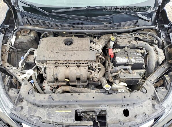 3N1AB7AP3HY255667 2017 NISSAN SENTRA Black Rear interior view