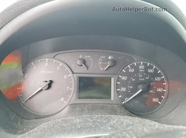 3N1AB7AP3HY255667 2017 NISSAN SENTRA Black Instrument cluster view
