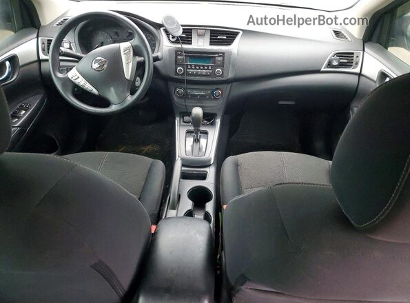 3N1AB7AP3HY255667 2017 NISSAN SENTRA Black Dashboard view