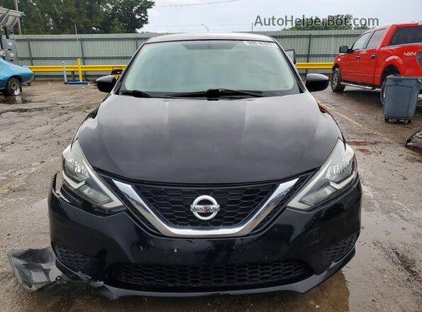 3N1AB7AP3HY255667 2017 NISSAN SENTRA Black Front view
