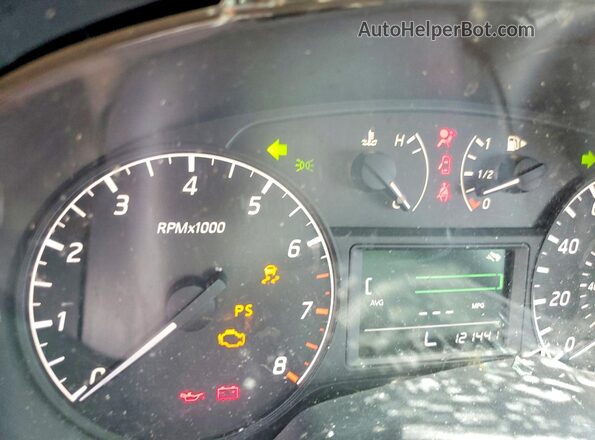 3N1AB7AP3HY256060 2017 NISSAN SENTRA Two Tone Instrument cluster view