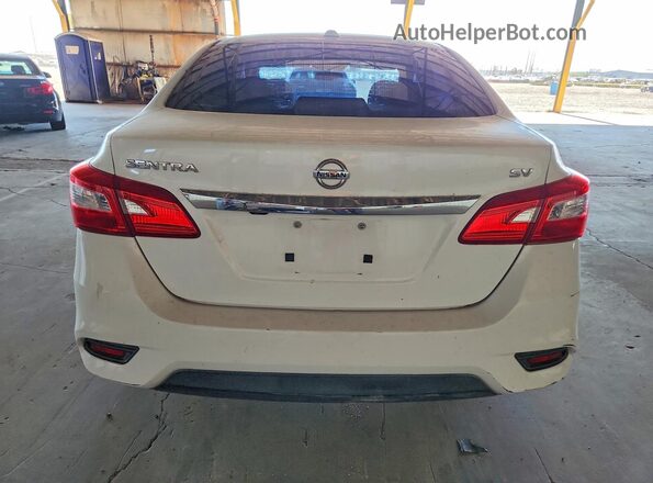 3N1AB7AP3HY276034 2017 NISSAN SENTRA White Widok z tyłu