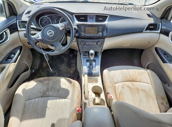 3N1AB7AP3HY287941 2017 NISSAN SENTRA White Dashboard view