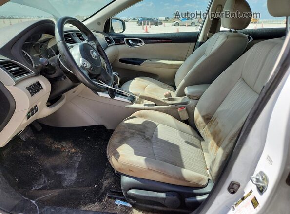 3N1AB7AP3HY287941 2017 NISSAN SENTRA White Front interior view