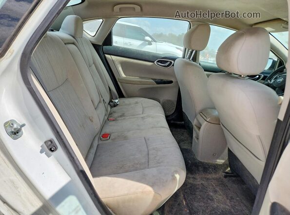 3N1AB7AP3HY287941 2017 NISSAN SENTRA White Rear seats view
