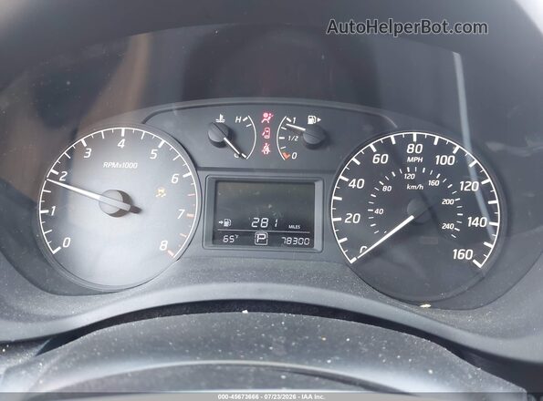 3N1AB7AP3HY295991 2017 NISSAN SENTRA White უკანა სავარძლების ხედი