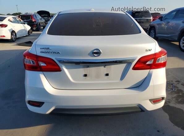 3N1AB7AP3HY300980 2017 NISSAN SENTRA Белый Вид сзади