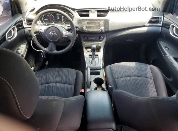 3N1AB7AP3HY300980 2017 NISSAN SENTRA Белый Вид панели приборов