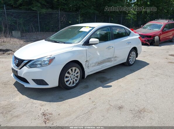 3N1AB7AP3HY307850 2017 NISSAN SENTRA White Передня ліва чверть