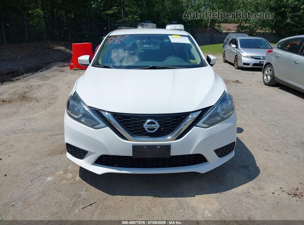 3N1AB7AP3HY307850 2017 NISSAN SENTRA White Вид задньої частини салону