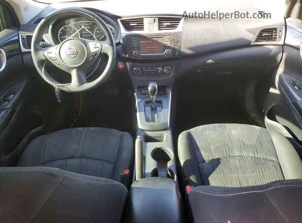 3N1AB7AP3HY310179 2017 NISSAN SENTRA Black Dashboard view