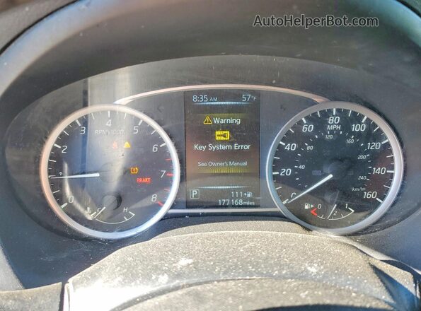 3N1AB7AP3HY310179 2017 NISSAN SENTRA Black Instrument cluster view