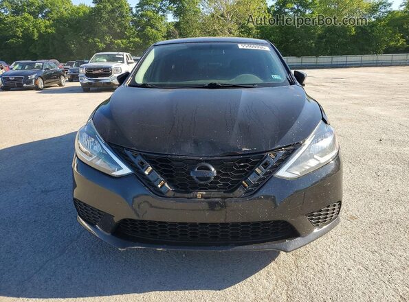 3N1AB7AP3HY310179 2017 NISSAN SENTRA Black Front view