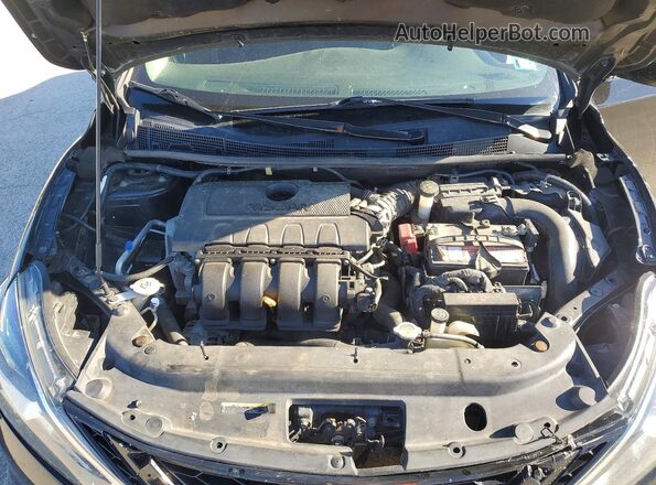 3N1AB7AP3HY310179 2017 NISSAN SENTRA Black Rear interior view