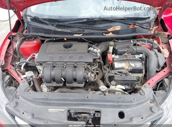 3N1AB7AP3HY311980 2017 NISSAN SENTRA Красный Вид сзади