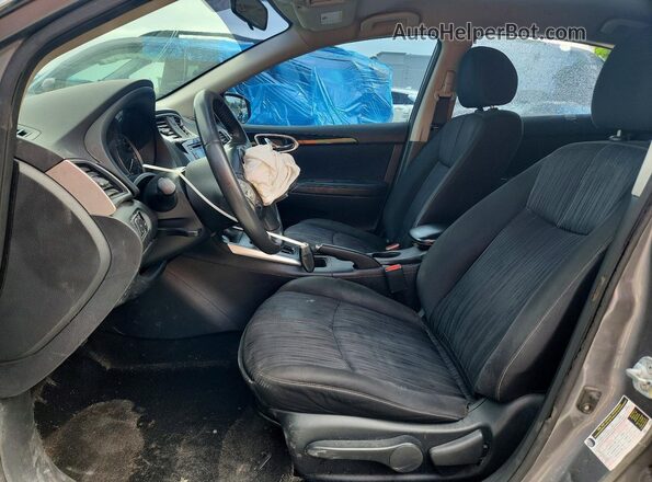 3N1AB7AP3HY312515 2017 NISSAN SENTRA Gray Vista interior delantera