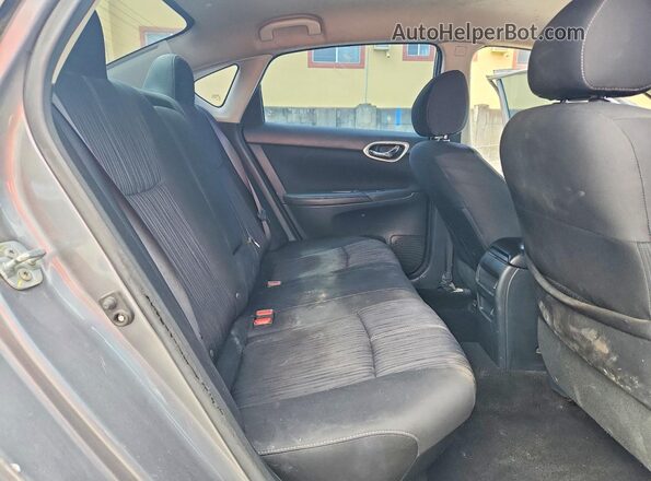 3N1AB7AP3HY312515 2017 NISSAN SENTRA Gray Vista de los asientos traseros