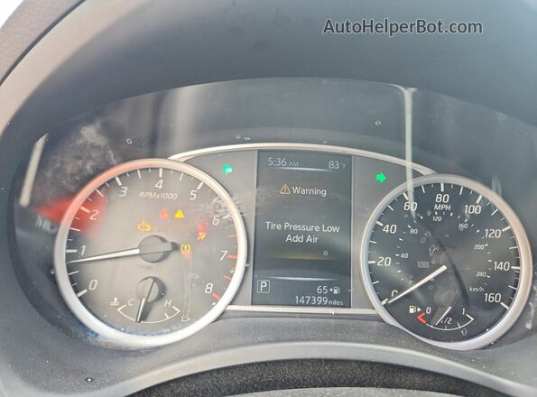 3N1AB7AP3HY312515 2017 NISSAN SENTRA Gray Vista del cuadro de instrumentos
