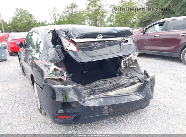 3N1AB7AP3HY314958 2017 NISSAN SENTRA Black Դիմացի տեսք
