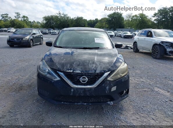 3N1AB7AP3HY314958 2017 NISSAN SENTRA Black Սարքավորումների վահանակի տեսք