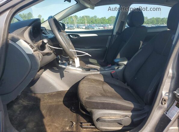 3N1AB7AP3HY319884 2017 NISSAN SENTRA Gray წინა სალონის ხედი