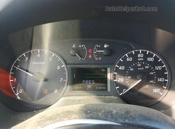 3N1AB7AP3HY319884 2017 NISSAN SENTRA Gray ხელსაწყოთა პანელის ხედი