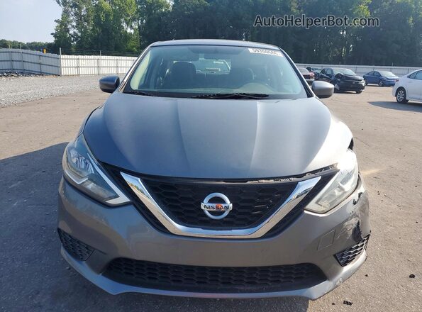 3N1AB7AP3HY319884 2017 NISSAN SENTRA Gray წინა ხედი