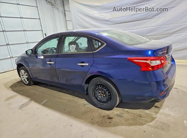 3N1AB7AP3HY331114 2017 NISSAN SENTRA Blue უკანა მარცხენა