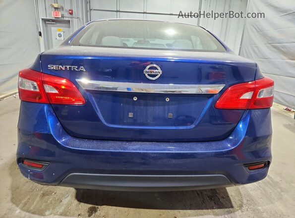 3N1AB7AP3HY331114 2017 NISSAN SENTRA Blue უკანა ხედი